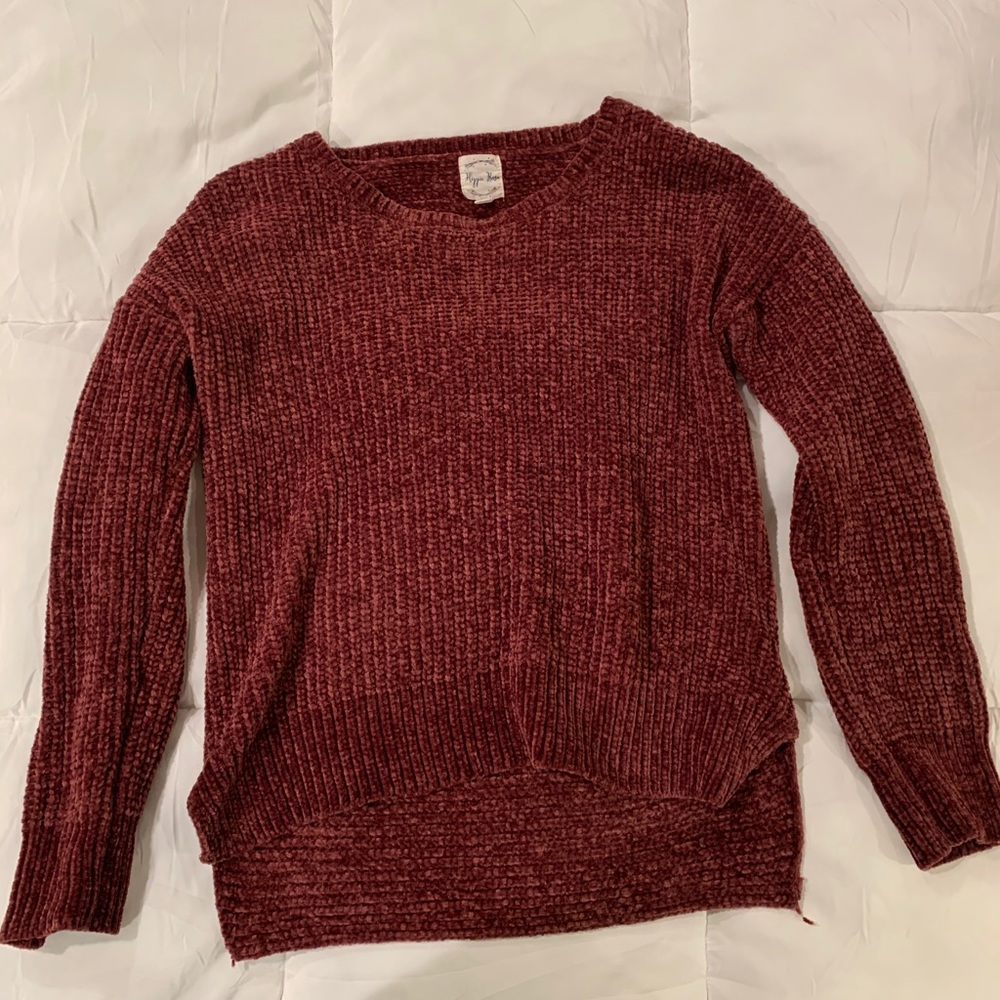Hippie Rose cozy sweater!